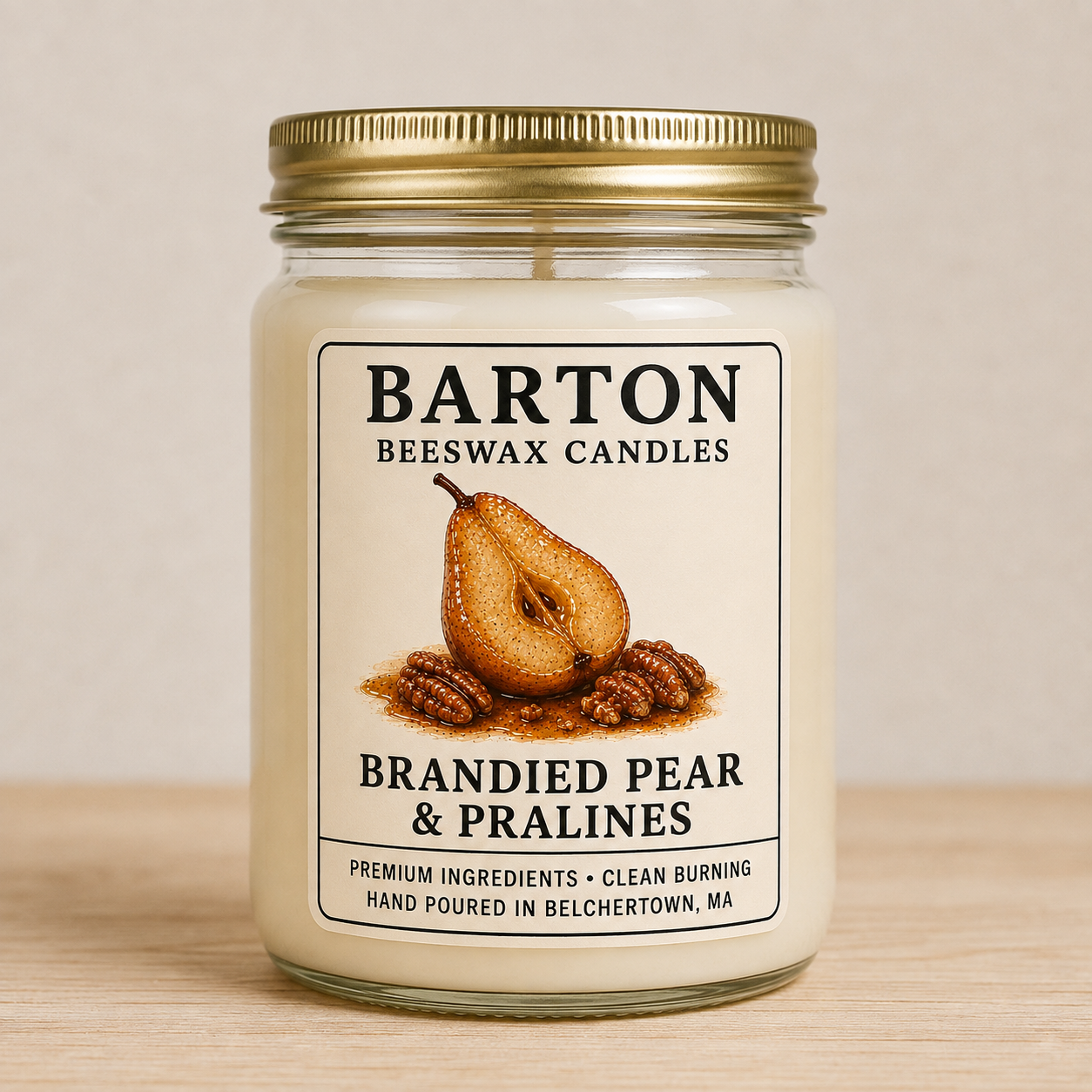 Brandied Pear & Pralines