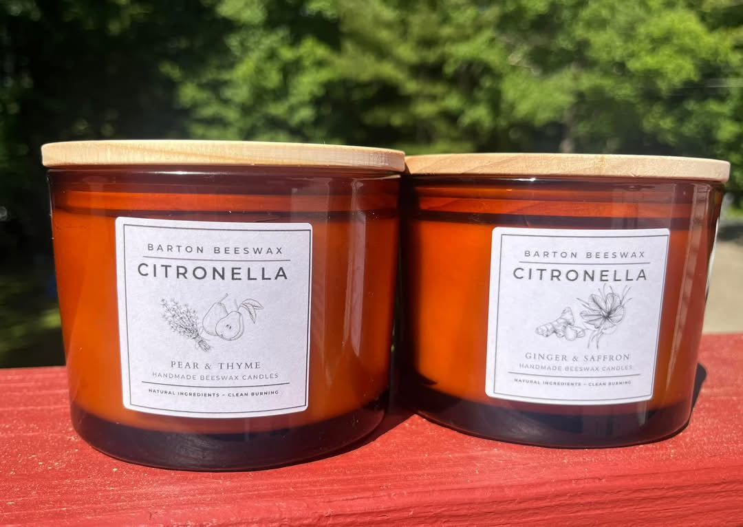 Citronella Ginger & Saffron candle