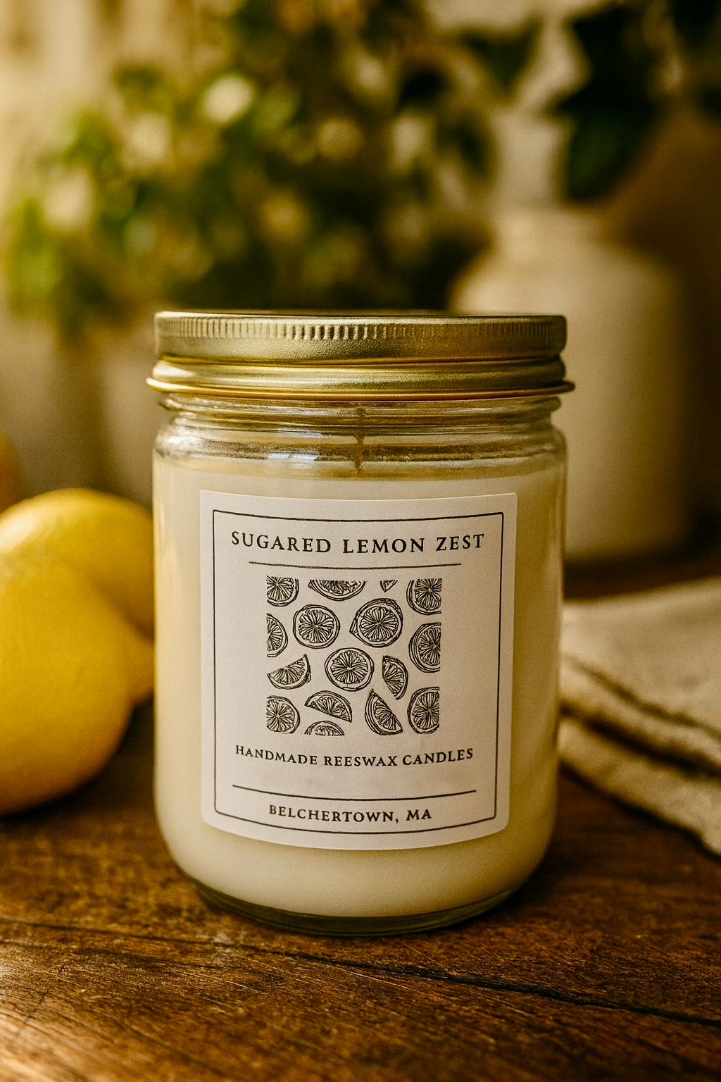 Sugared Lemon Zest