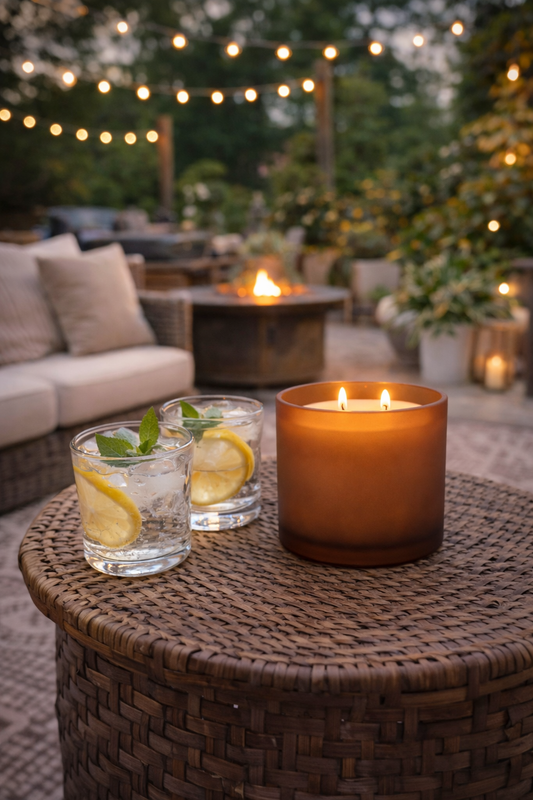 Citronella Ginger & Saffron candle
