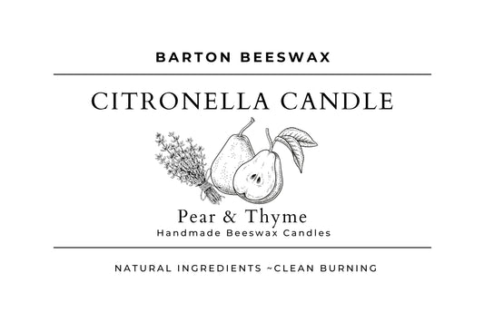 Citronella Pear and Thyme