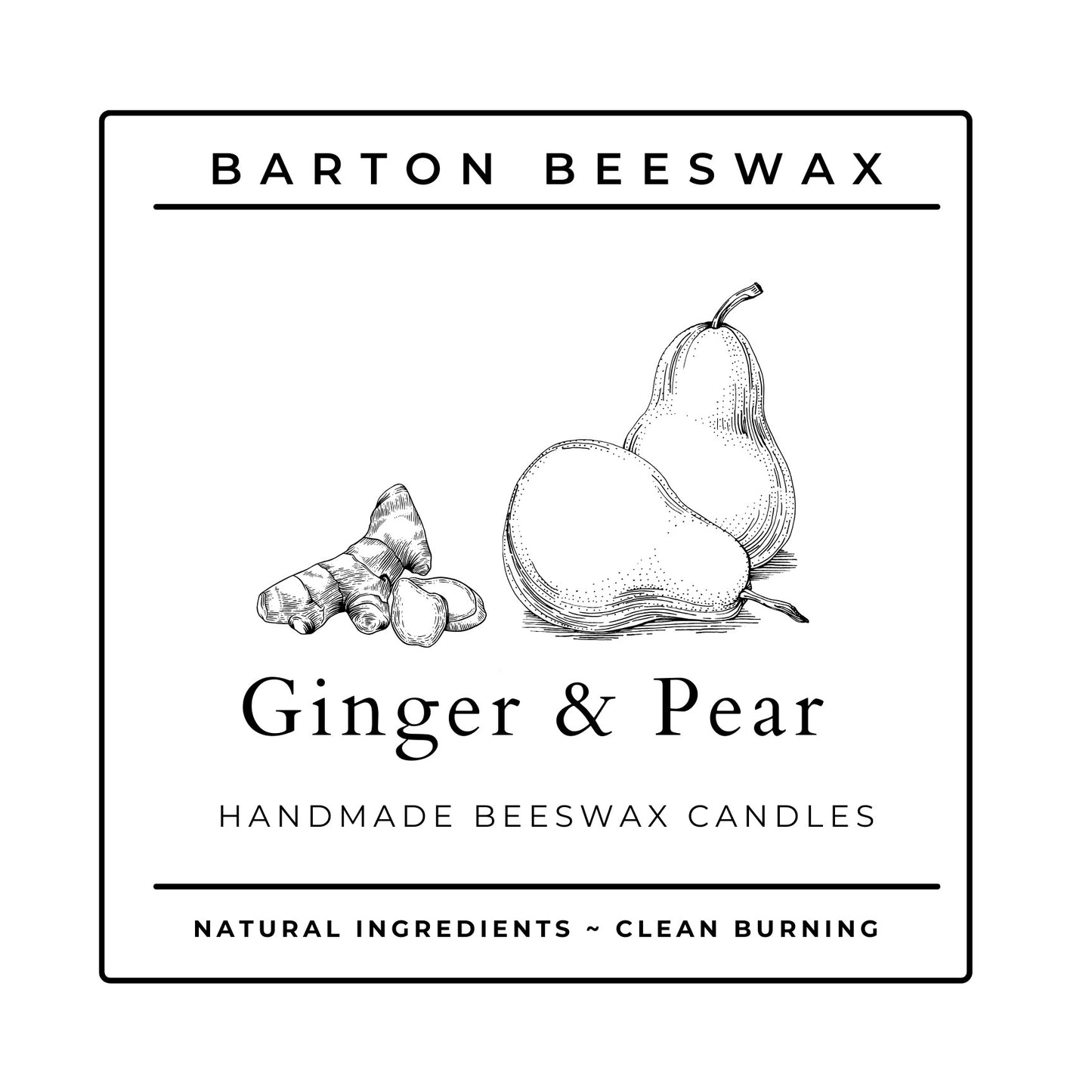 Ginger & Pear